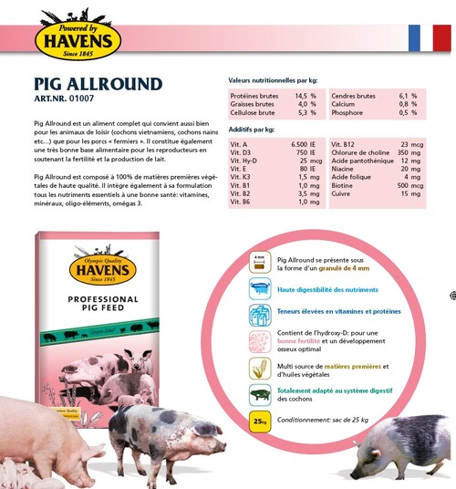 Aliments porc